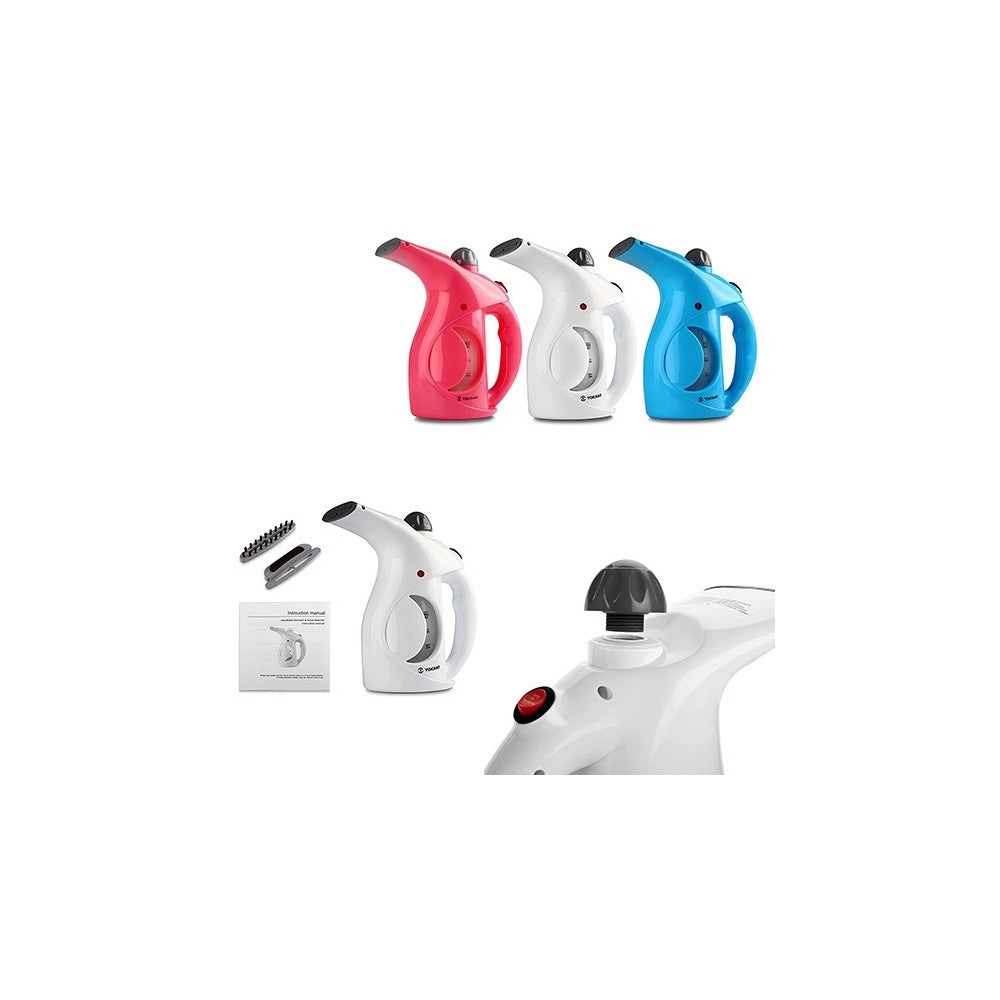 Trade Shop - Mini Spazzola A Vapore, Multifunzione Per Casa, Ufficio, Viaggio -
