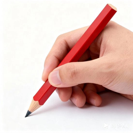 Pentagrafo per disegno a scala - 72 parti - Design a scala - Sostenibile - Comodo - Colore rossastro - Matita per disegno