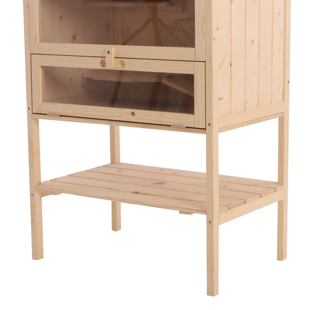 Casetta per criceti e piccoli roditori a pi¨´ livelli ¨C zephmum ¨C 60x40x120 cm