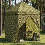 Tendone con 4 Pareti Laterali 2 x 2 m Camouflage Militare 42036824