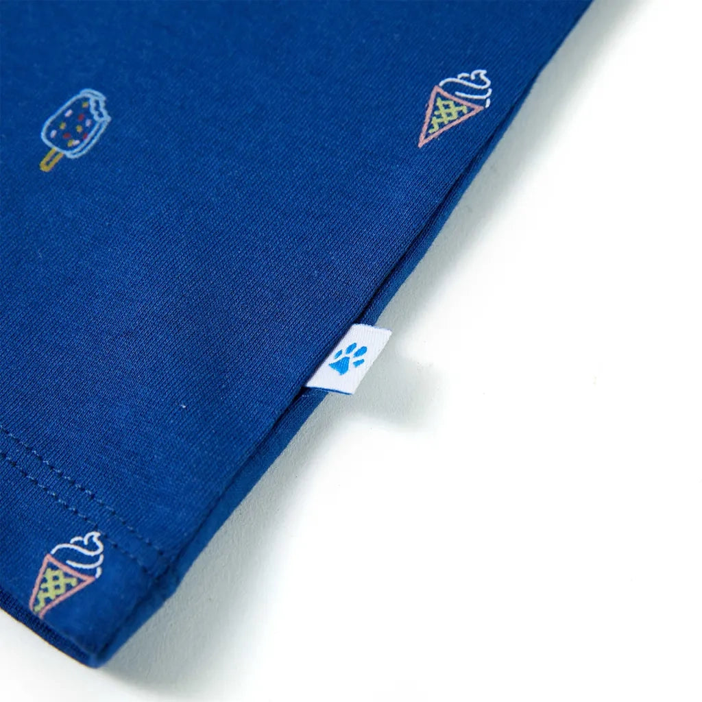 Canotta da Bambino Blu Scuro 128 12352