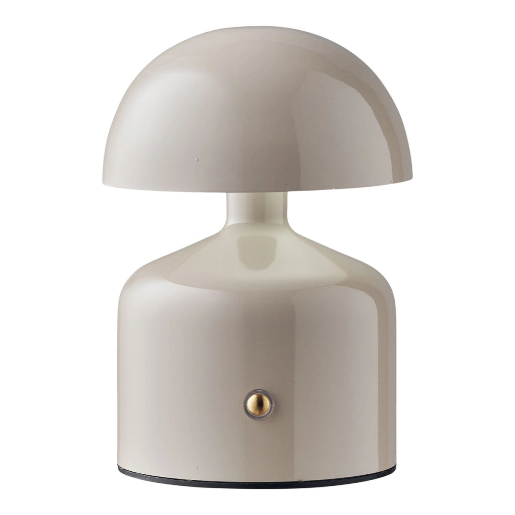 Lampada da Tavolo Aulla, Grigio, Metallo, 10x10x13,5 cm