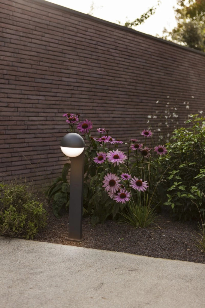 Paletto da giardino LOOMA grigio scuro 1xE27 IP54 70 cm