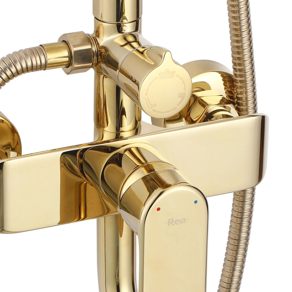 Set Doccia Rea Bloom Gold