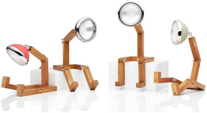 Piffany Copenhagen CASUAL Mr. Wattson Mini Lampada da Tavolo Testa Regolabile 120° USB colore Lava Grey
