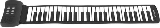 Pianoforte elettronico portatile 45 tasti - Nero - Funzione MIDI - Adatto per principianti - Modello pieghevole