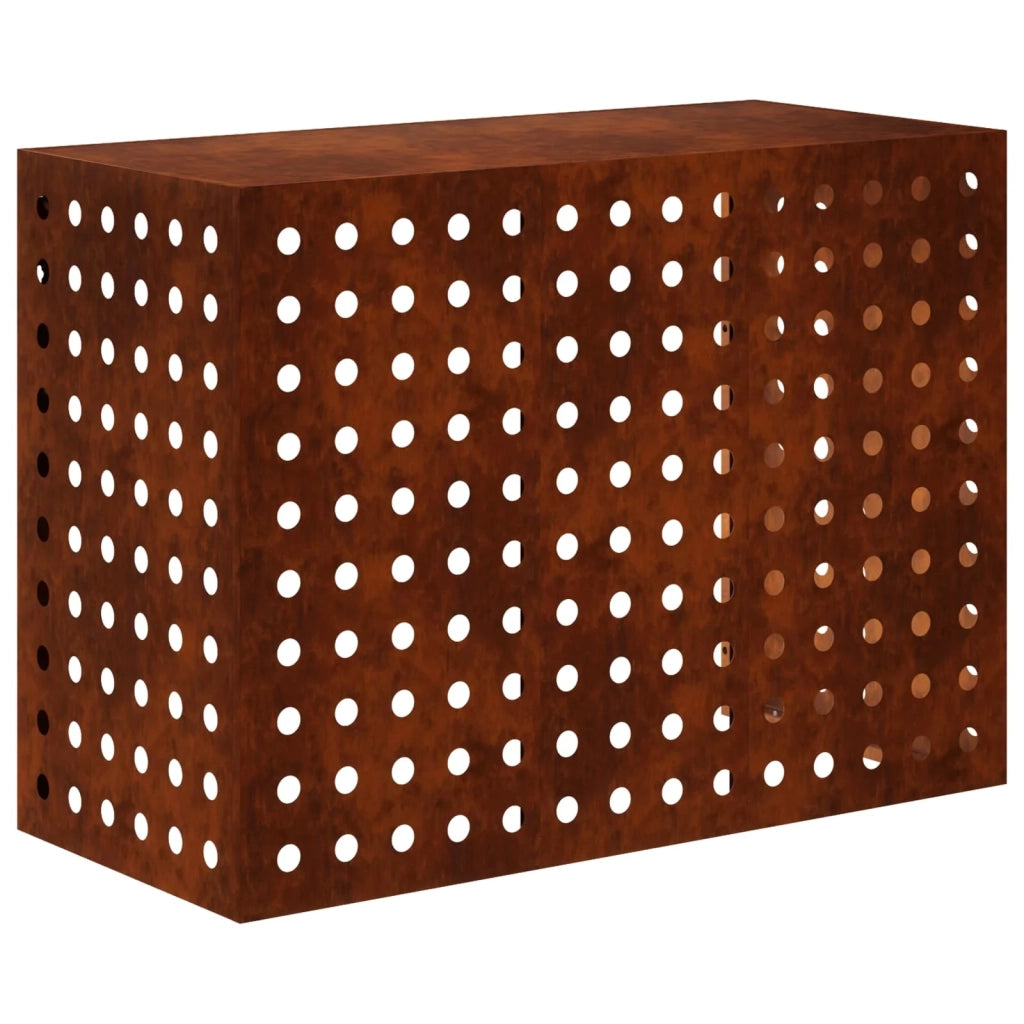 Copertura per condizionatore d'aria Ruggine 110 x 50 x 80 cm 8014142