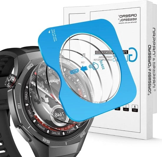 3x Pellicola di Protezione per Huawei Watch GT 5 Pro 46mm - Protezione Schermo, Anticrasi, Senza Bubbli con Montaggio in Cornice