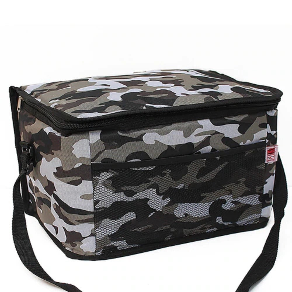 Trade Shop - Borsa Termica Lampedusa Mimetica 18lt Litri 21x23,5x30cm Frigo Mare Viaggi 772308 -
