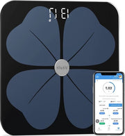 Pesi corpo intelligenti per peso corporeo e analisi BMI con monitor di salute e app di sincronizzazione