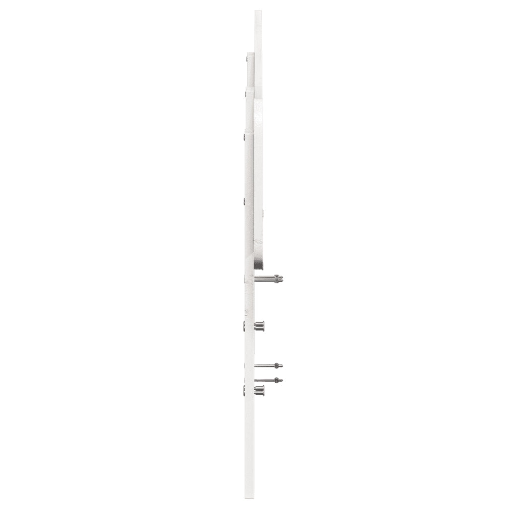 Testiera | Testata Bianca 140 cm in Legno Massello di Pino