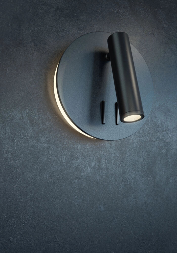 Applique Maytoni IOS 176 nera LED 9W 3000K 550lm 2luci