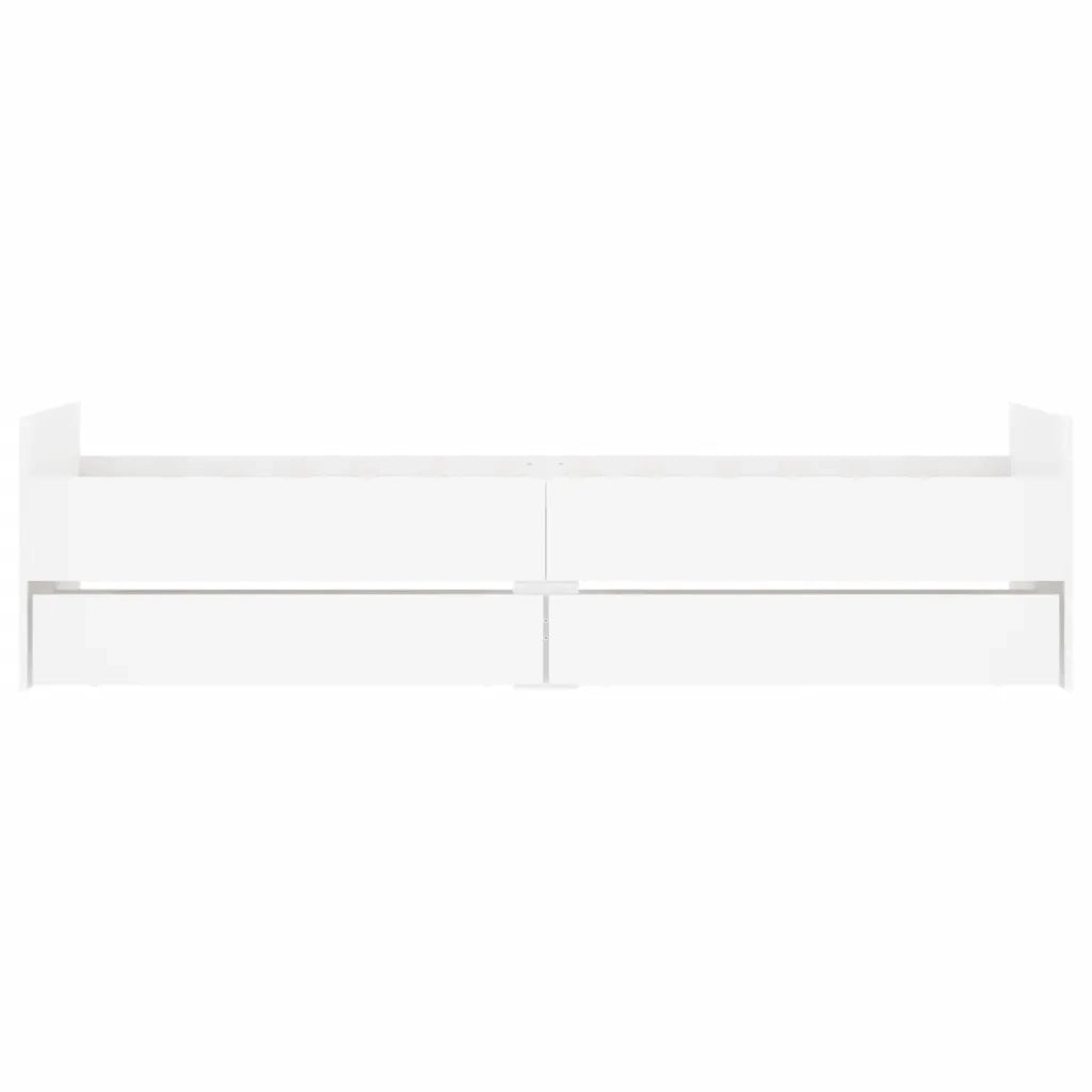 Giroletto con Cassetti-Struttura Letto con contenitore Bianco 90x200 cm 508743