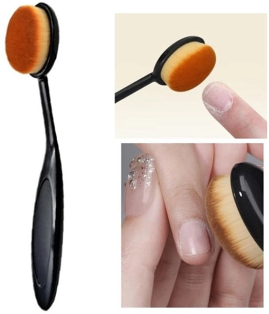 Borsetto per unghie e trucco - Pennello per rimuovere l'artigianato in plastica morbida, utilizzato per pulire le unghie, strumento per il trucco 

(è presente un modello o codice prodotto:  non è stato fornito)