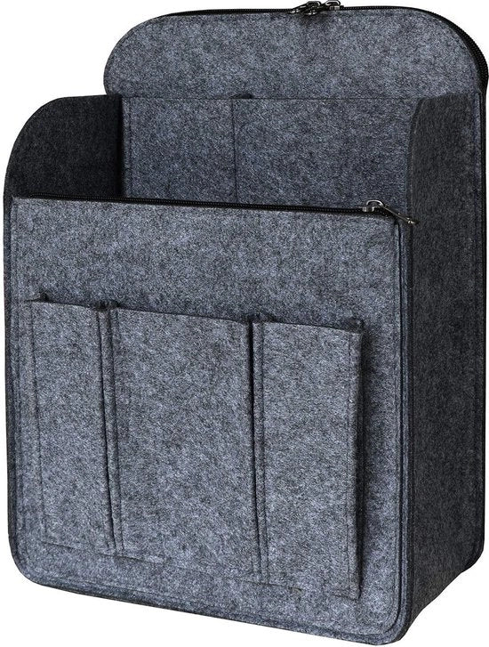 Organizzatore di Tasca per Borse con Chiusura per Uomo e Donna, con Appoggio per Chiavi, Borse per Borse di Mano in Grigio, XS