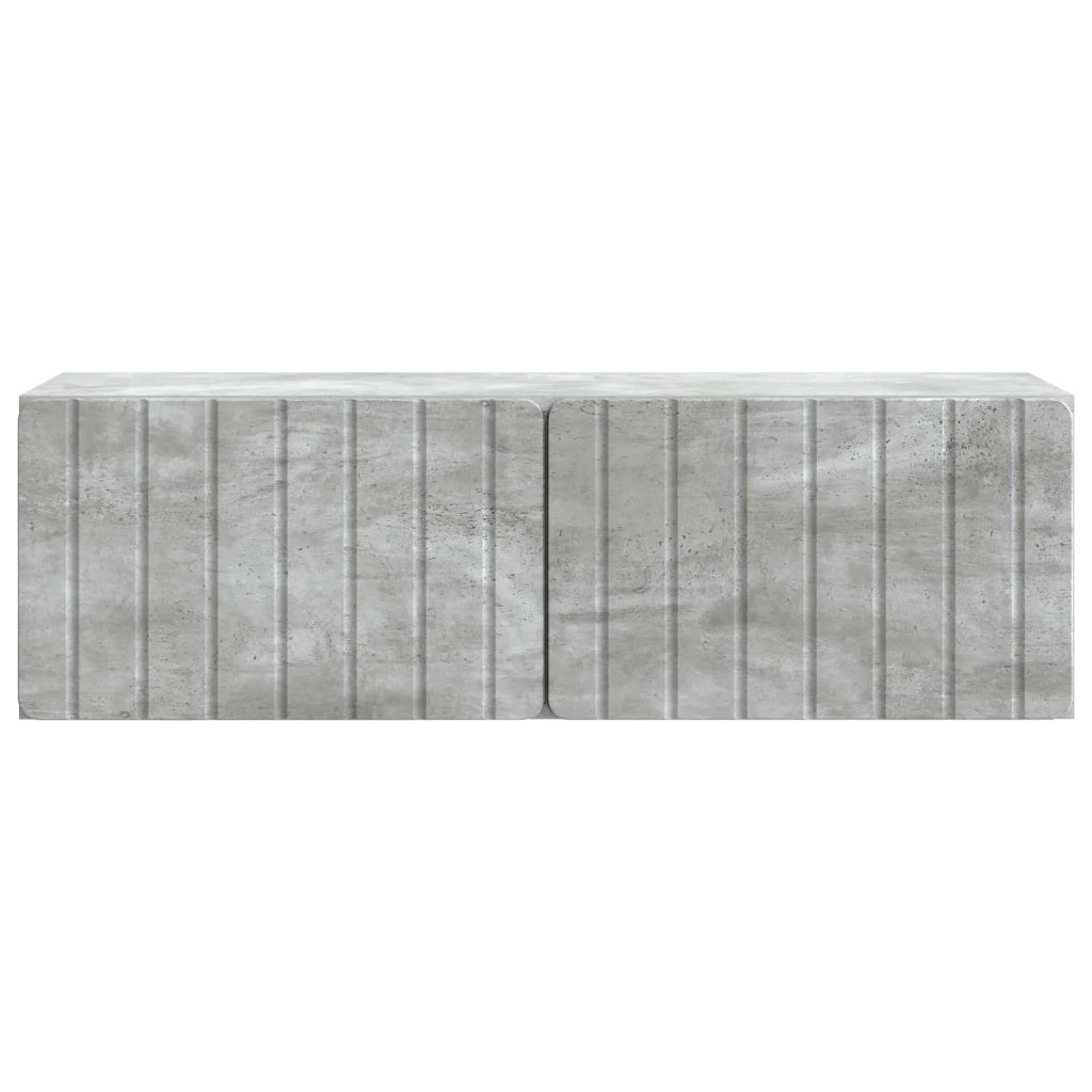 Mobile Porta TV da Muro Grigio Cemento 98 x 31 x 30 cm 898388