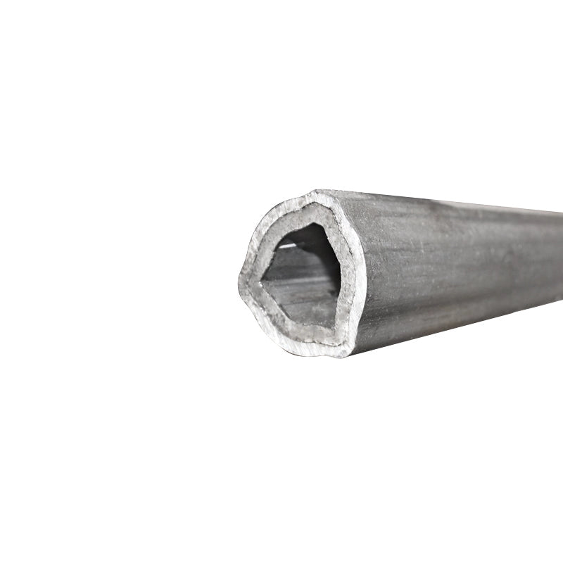 Set tubo triangolare per cardano serie T4 esterno e interno 43,4 con 36,1 croce 27x75 L=3M.