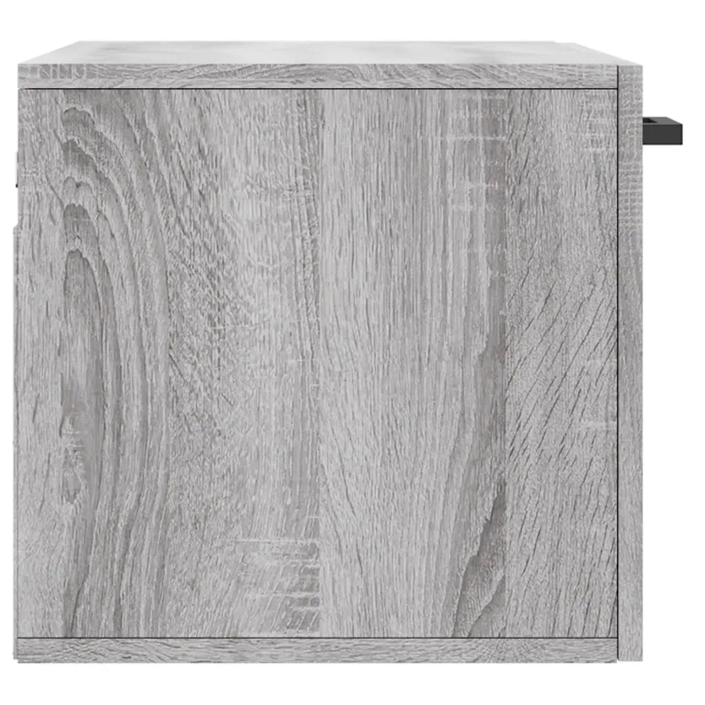 Armadietto a Muro | Mobile a Parete Grigio Sonoma 60x36,5x35cm in Legno Multistrato