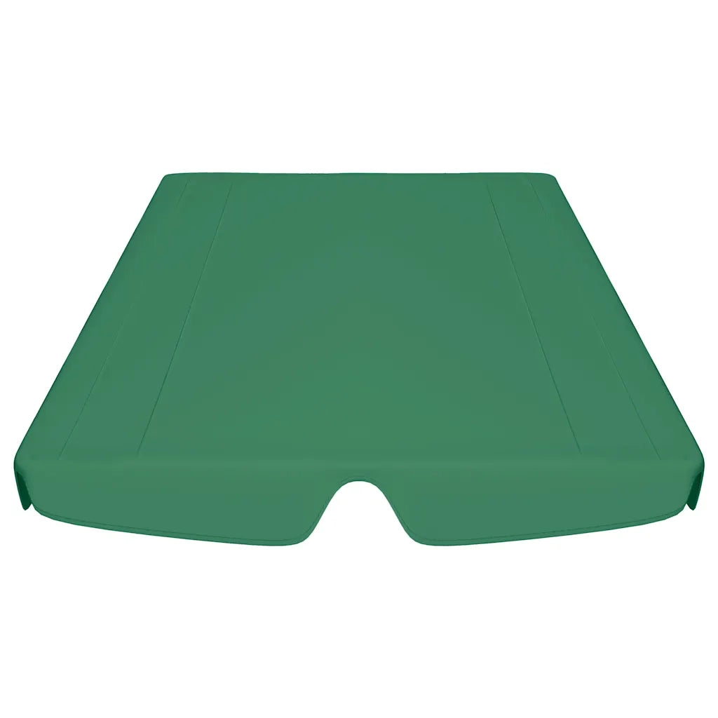 Baldacchino per Dondolo Giardino Verde 188/168x145/110 cm 312088