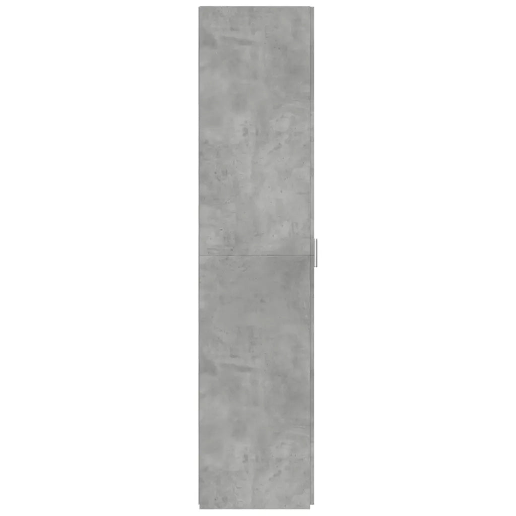 Credenza-Buffet-Armadio da cucina Grigio Cemento 50x42,5x185 cm in Legno Multistrato 616197