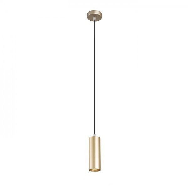 Lampadario faretto MAVRO a sospensione oro 230V LED 12W 38° 3000K