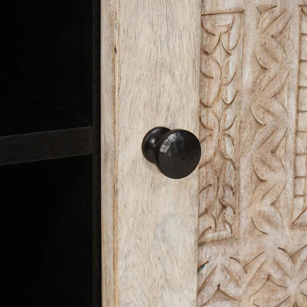Unità TV con porta Bianco 80 x 33 x 46 cm Legno multistrato 4018131