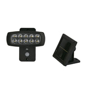 Applique Moderna Solare Policarbonato Nero Led 2,5W 3000K