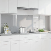Schienale da cucina 2 pcs Grigio chiaro 100 x 60 cm 3415457