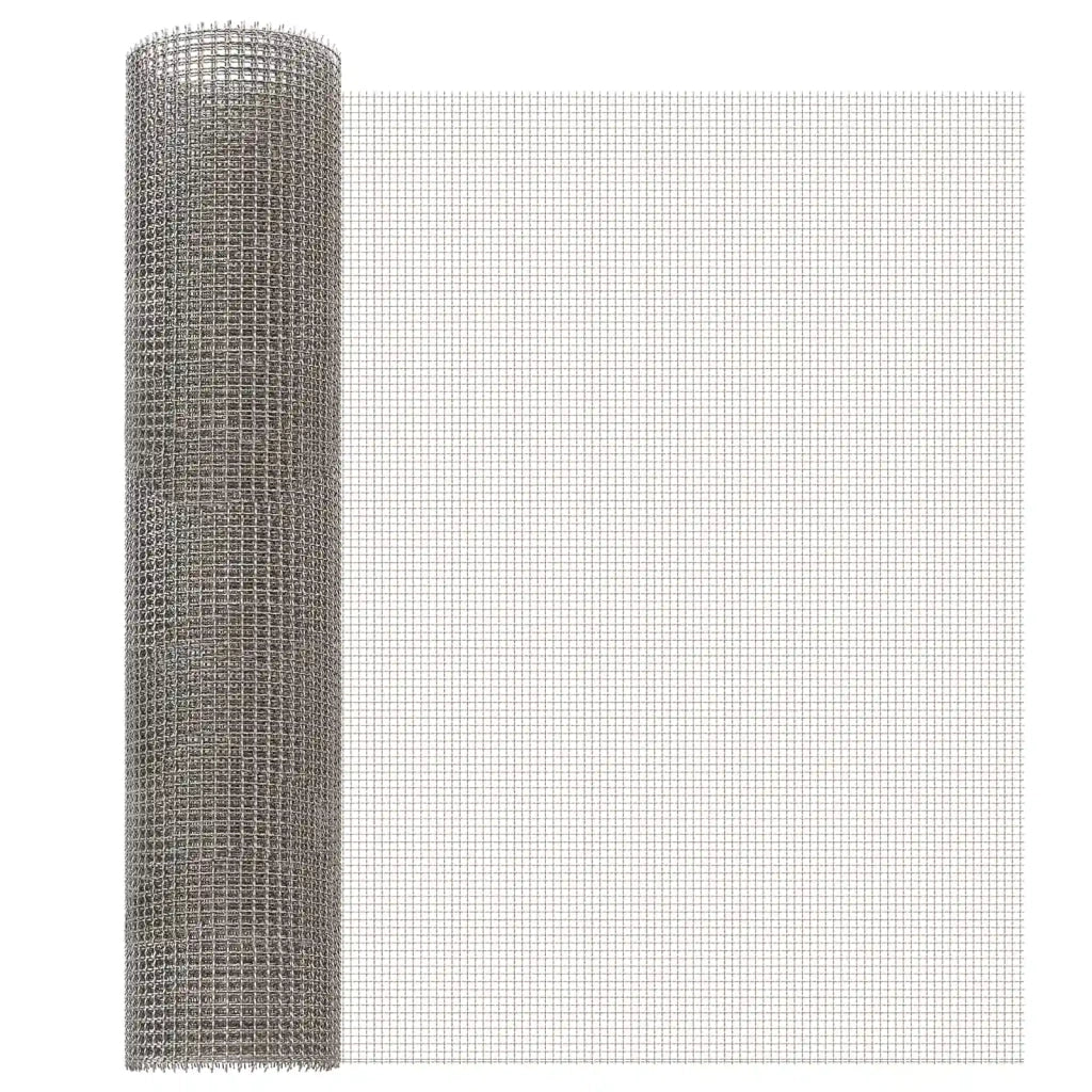 Rete per schermatura 60 x 1000 cm 3 Mesh Argento 42039634