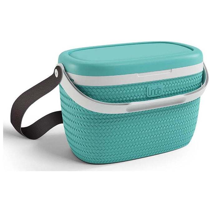 Adriatic Borsa Frigo Linda 18 Litri Turchese con Cinghia