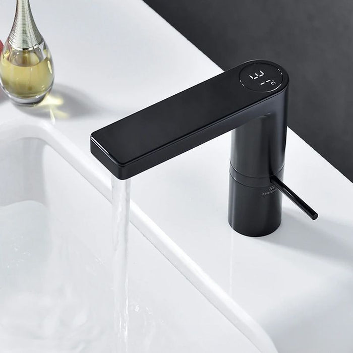Rubinetto Da Lavabo Rea Amar Lcd Black Low
