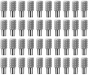 Supporti per Tavole 40 pezzi - Gomma Antiscivolo - Metallo - Resistente all'Ossidazione - Per Tavole di Parete - Elevato Peso Sostenibile - Supporti per Tavole