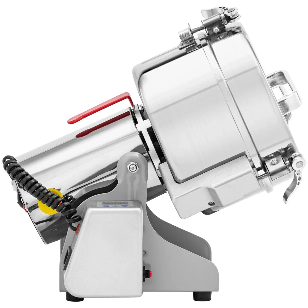 Macina spezie elettrico professionale capacità 2000 g 21 x 9,5 cm 3400 watt digitale acciaio inox 14_0009426
