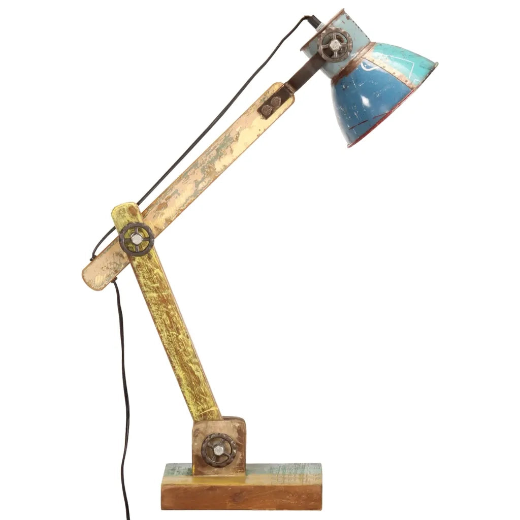 Lampada Scrivania Industriale Rotonda Multicolore 23x18x95 E27 344398