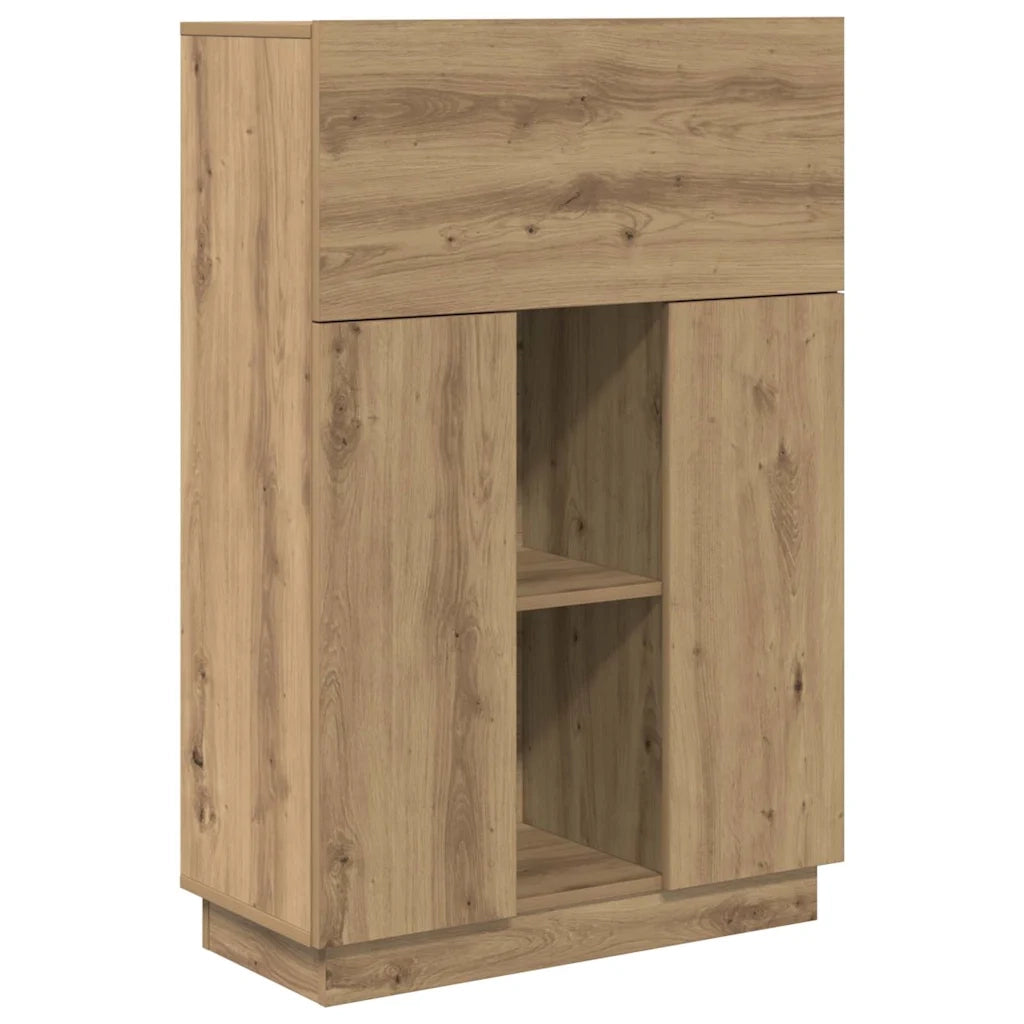 Scrivania con porta Rovere artigianale 71,5 x 31,5 x 106,5 cm 869489