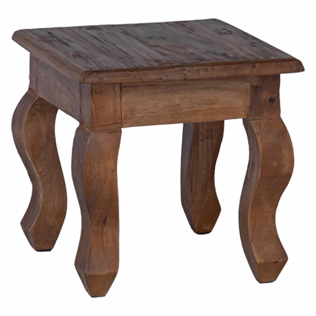 Tavolo Nesting 3 pz Marrone Legno massello di mogano CFW6572611