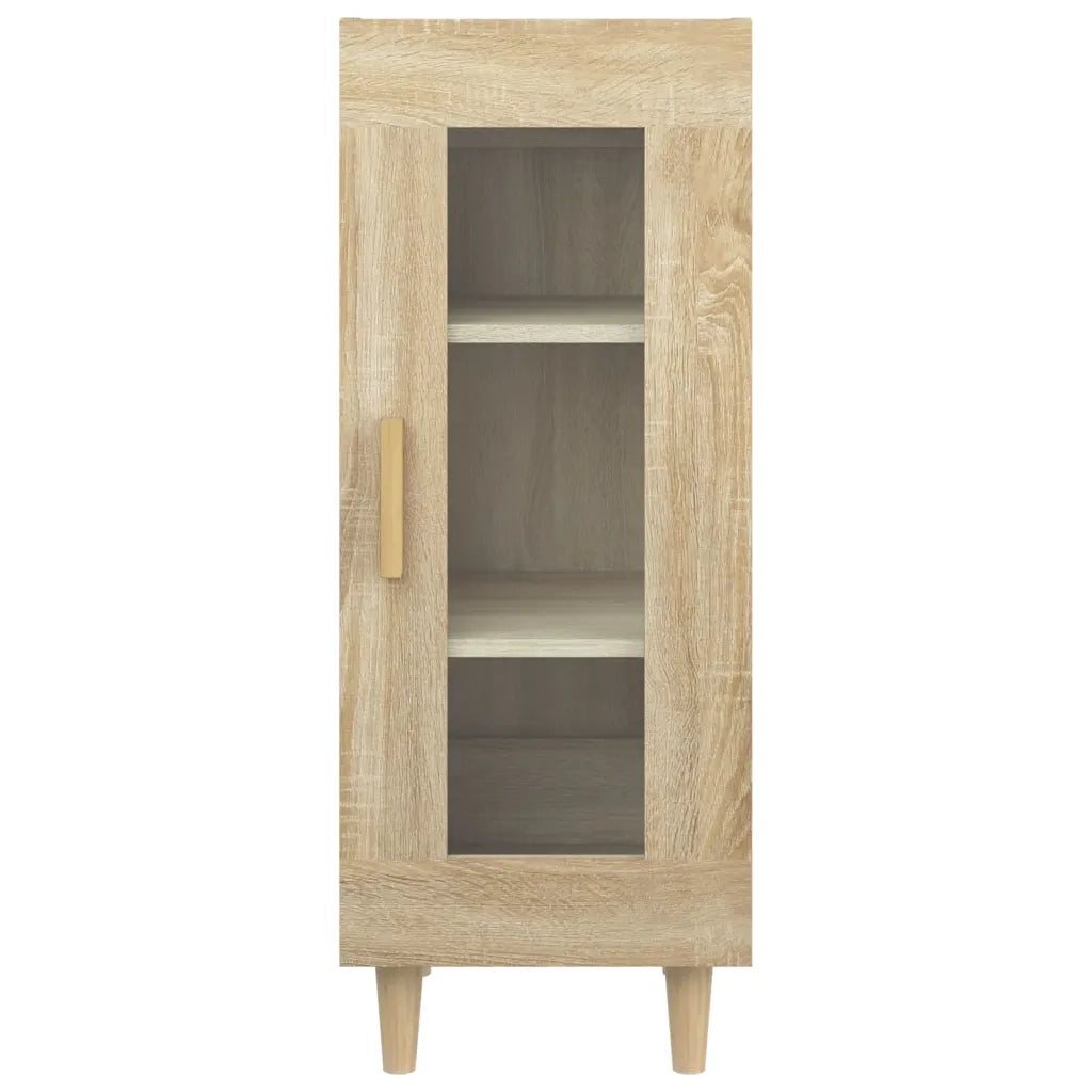 Credenza Rovere Sonoma 34,5x34x90 cm in Legno Multistrato cod mxl 19763
