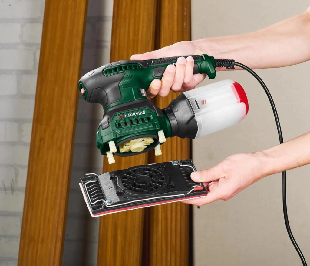 Park Side®, levigratrice multifunzione 3 in 1, orbitale, oscillante e triangolare, codice prodotto PMFS 200 B2