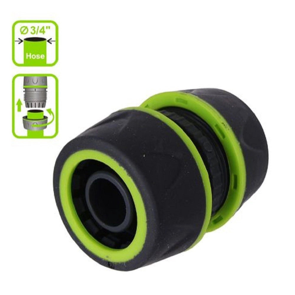 Trade Shop - Connettore Giunzione Tubi Da 3/4" Innesto Riparatore Con Inserti In Gomma 94761 -