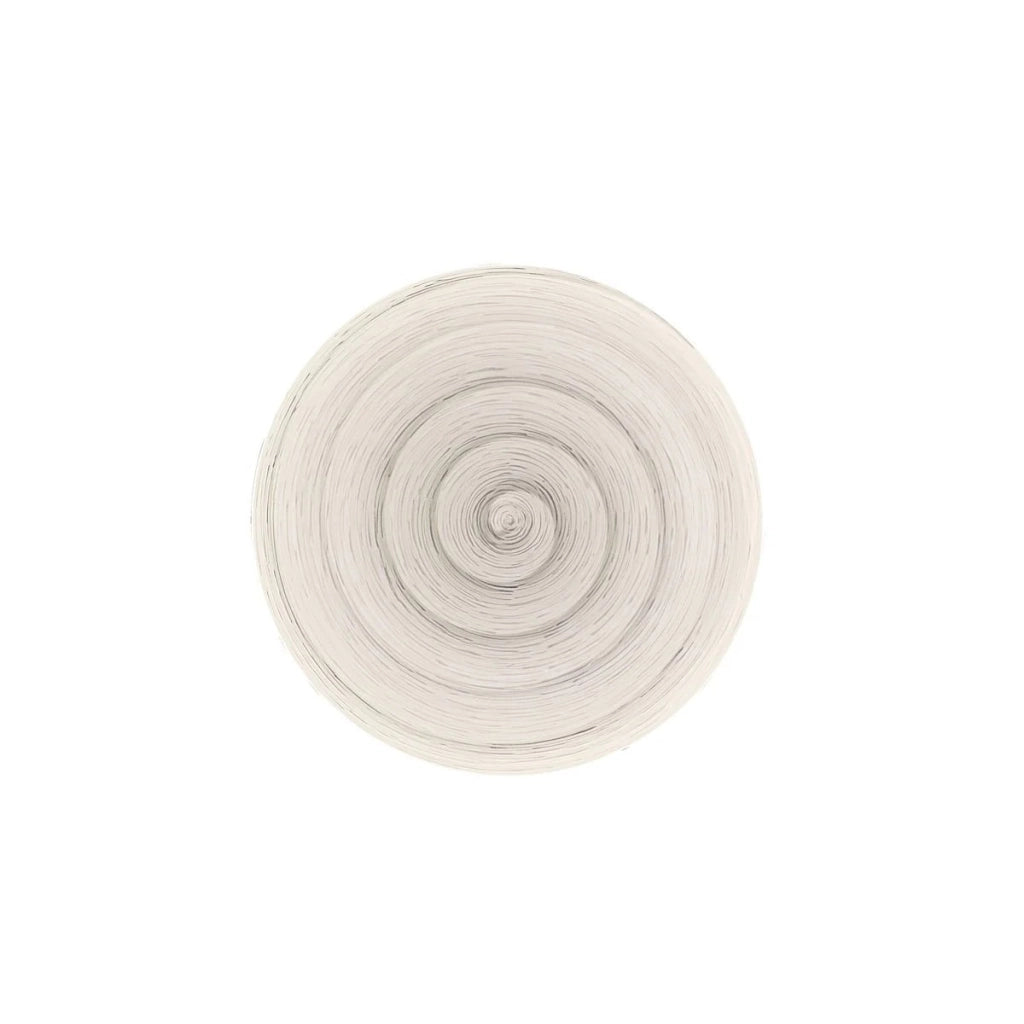 Piatto dessert white memento table in ceramica dipinta a mano Ø20,5 cm