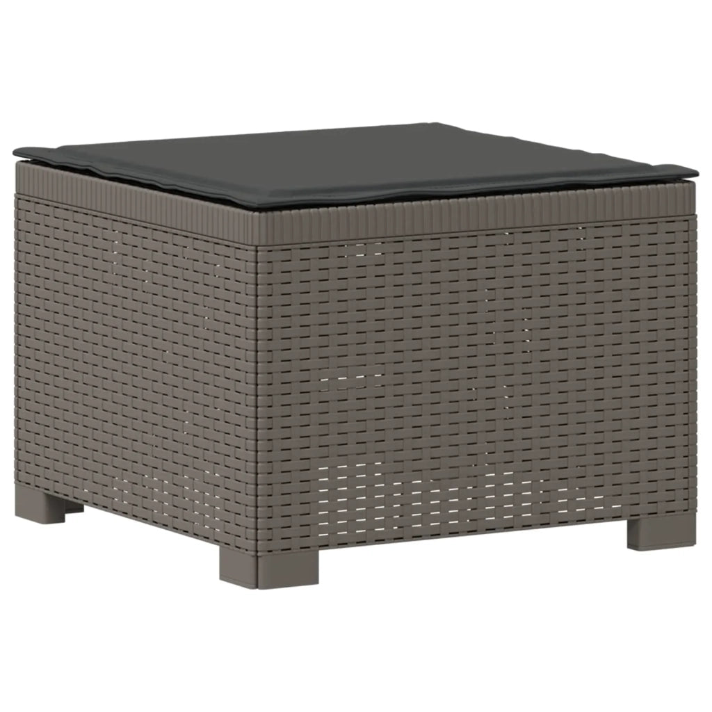 Divano da giardino 3 posti con cuscini in look rattan PP 8011917
