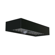 Applique solare LED 6W sensore 900lm IP65 nero V-TAC