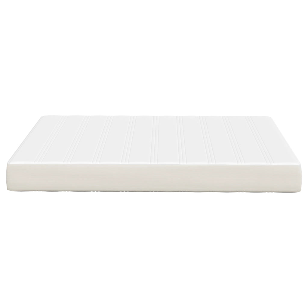 Materasso a molle insacchettate  Crema Medio 160x200x20 cm Tessuto