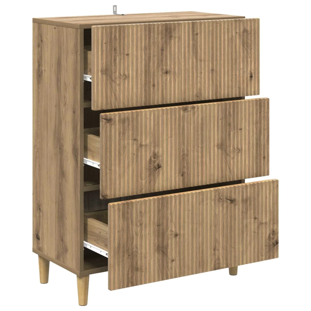 Mobile con Cassetti Rovere Artigianale 66 x 34,5 x 90 cm