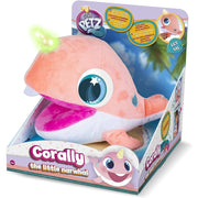 Club Petz Corally Cucciolo di Narvalo Peluche con Luci e Suoni Idea Regalo