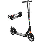 Trottinette per bambini ¨C zephmum ¨C Nero, 94x36x88-103 cm