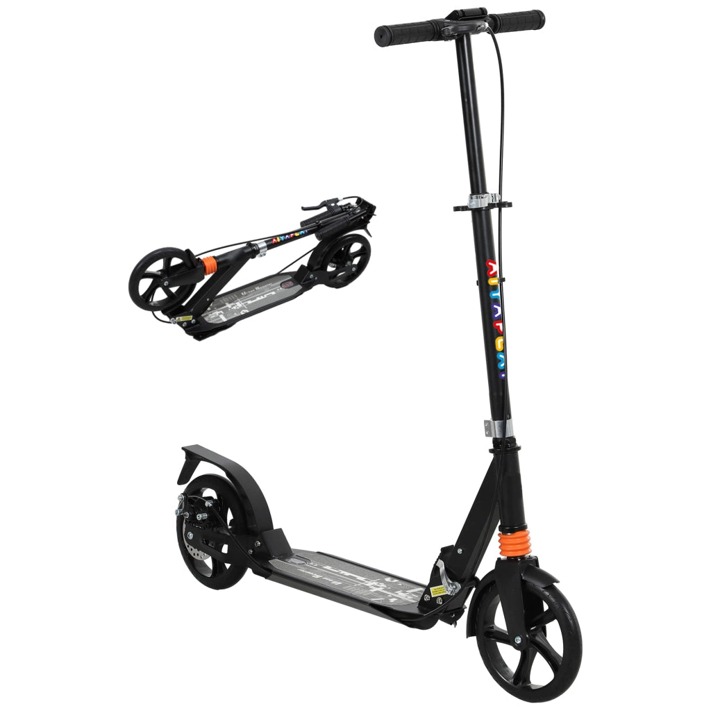Trottinette per bambini ¨C zephmum ¨C Nero, 94x36x88-103 cm