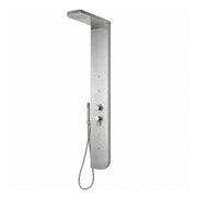 Colonna doccia acciaio inox 3 funzioni 4 bocchette idro lombari l20xp50xh150 005b *** finitura- spazzolato, confezione 1