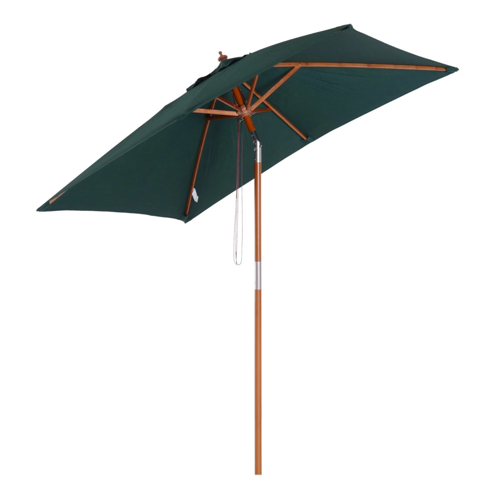 Ombrellone da Giardino Rettangolare 2x1,5m  Mauritz Verde