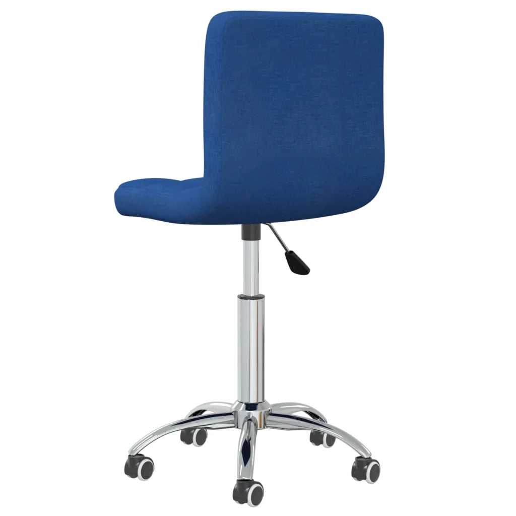 Sedia da Pranzo Girevole Blu in Tessuto cod mxl 26922